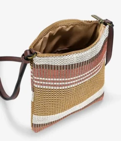 Bosanova Sacs Raphia Et Crochet | Petits Sacs | Petit sac bandoulière marron