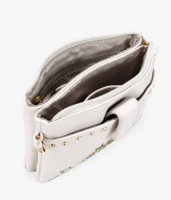 Bosanova Sacs À Bandoulière | Petits Sacs | Petit sac beige avec broderie