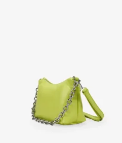 Bosanova Sacs À Bandoulière | Sacs Porté Épaule | Petit sac citron vert avec chaîne