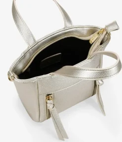 Bosanova Sacs À Bandoulière | Petits Sacs | Petit sac doré avec fermetures éclair