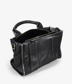 Bosanova Sacs À Bandoulière | Petits Sacs | Petit sac fourre-tout noir à fermeture éclair