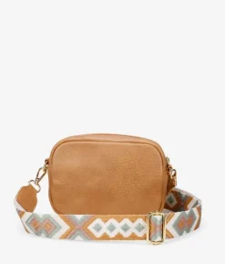 Bosanova Sacs À Bandoulière | Petit sac marron clair avec chaîne