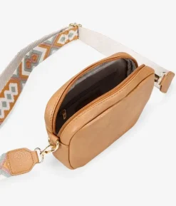 Bosanova Sacs À Bandoulière | Petit sac marron clair avec chaîne