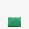 Bosanova Sacs À Bandoulière | Sac Minaudières | Petit sac vert avec chaîne