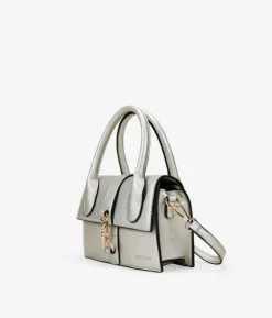 Bosanova Sacs À Bandoulière | Petits Sacs | Pochette dorée avec rabat et fermeture éclair