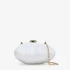 Bosanova Petits Sacs | Sac Minaudières | Pochette en perles blanches nacrées