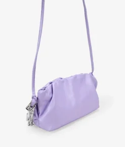 Bosanova Sacs Porté Épaule | Petits Sacs | Pochette lilas avec chaîne