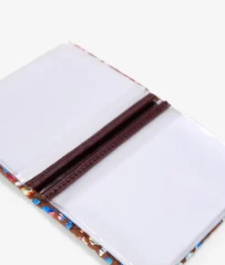 Femme Bosanova Porte-monnaie | Portefeuilles | Porte-cartes en cuir marron avec imprimé