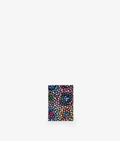 Femme Bosanova Porte-monnaie | Portefeuilles | Porte-cartes en cuir noir avec imprimé