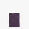 Femme Bosanova Portefeuilles | Porte-cartes violet avec gravure