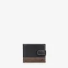 Homme Bosanova Portefeuilles | Portefeuille américain en cuir noir