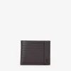 Homme Bosanova Portefeuilles | Portefeuille américain en cuir marron avec porte-monnaie