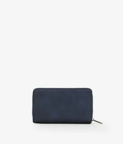 Femme Bosanova Portefeuilles | Portefeuille bleu moyen à rabat