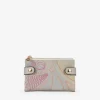 Femme Bosanova Portefeuilles | Portefeuille couleur pierre avec détails brodés
