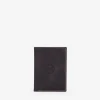Homme Bosanova Portefeuilles | Portefeuille en cuir marron sans bourse