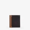 Homme Bosanova Portefeuilles | Portefeuille en cuir marron avec porte-monnaie