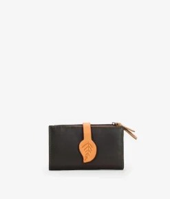Femme Bosanova Portefeuilles | Portefeuille en cuir marron moyen