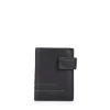 Homme Bosanova Porte-monnaie Homme | Portefeuilles | Portefeuille en cuir marron avec rabat et porte-monnaie