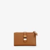 Femme Bosanova Portefeuilles | Portefeuille en cuir marron moyen
