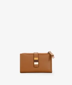 Femme Bosanova Portefeuilles | Portefeuille en cuir marron moyen