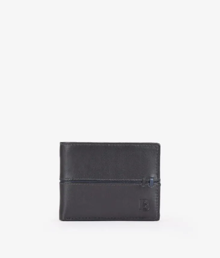 Homme Bosanova Portefeuilles | Portefeuille en cuir marron américain sans bourse