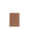Homme Bosanova Portefeuilles | Portefeuille en cuir marron sans bourse