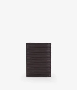 Homme Bosanova Portefeuilles | Portefeuille en cuir marron sans bourse