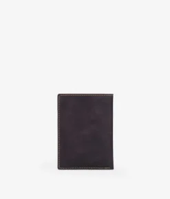 Homme Bosanova Portefeuilles | Portefeuille en cuir marron sans bourse