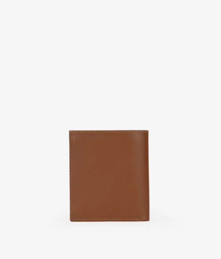 Homme Bosanova Portefeuilles | Portefeuille en cuir marron avec porte-monnaie
