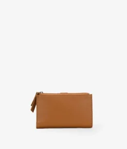 Femme Bosanova Portefeuilles | Portefeuille en cuir marron moyen