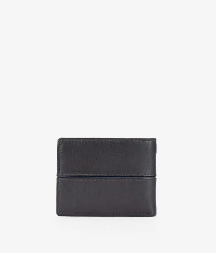 Homme Bosanova Portefeuilles | Portefeuille en cuir marron américain sans bourse
