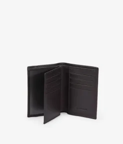 Homme Bosanova Portefeuilles | Portefeuille en cuir marron sans bourse