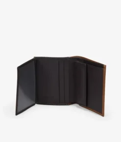 Homme Bosanova Portefeuilles | Portefeuille en cuir marron avec porte-monnaie
