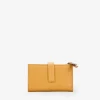Femme Bosanova Portefeuilles | Portefeuille en cuir moutarde