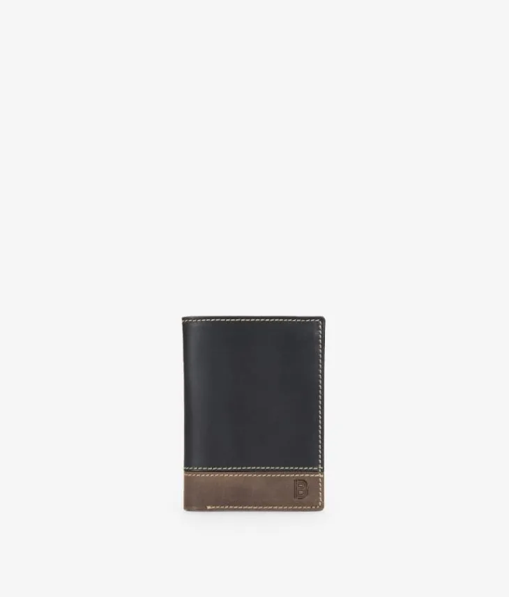 Homme Bosanova Portefeuilles | Portefeuille en cuir noir