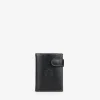 Homme Bosanova Porte-monnaie Homme | Portefeuilles | Portefeuille en cuir noir avec sac à main