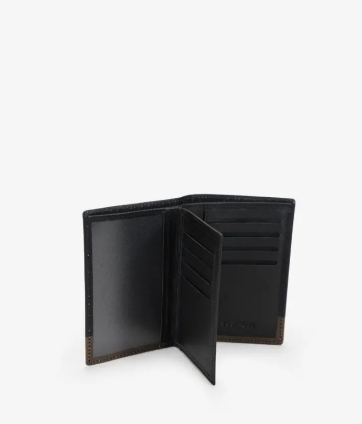 Homme Bosanova Portefeuilles | Portefeuille en cuir noir