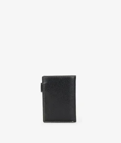 Homme Bosanova Porte-monnaie Homme | Portefeuilles | Portefeuille en cuir noir avec sac à main