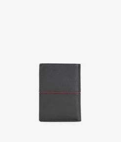 Homme Bosanova Porte-monnaie Homme | Portefeuilles | Portefeuille en cuir noir avec sac à main