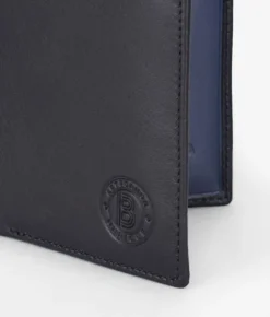 Homme Bosanova Portefeuilles | Portefeuille en cuir noir