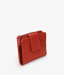 Femme Bosanova Portefeuilles | Portefeuille en cuir rouge