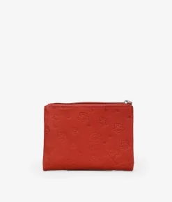 Femme Bosanova Portefeuilles | Portefeuille en cuir rouge