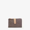 Femme Bosanova Portefeuilles | Portefeuille en cuir taupe