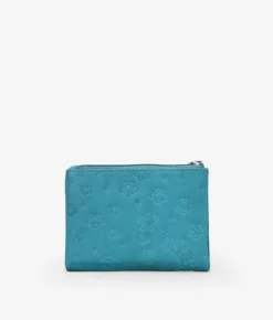 Femme Bosanova Portefeuilles | Portefeuille en cuir turquoise