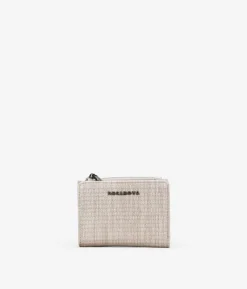 Femme Bosanova Porte-monnaie | Portefeuille en cuir vegan beige