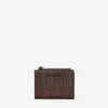 Femme Bosanova Porte-monnaie | Portefeuille en cuir vegan marron