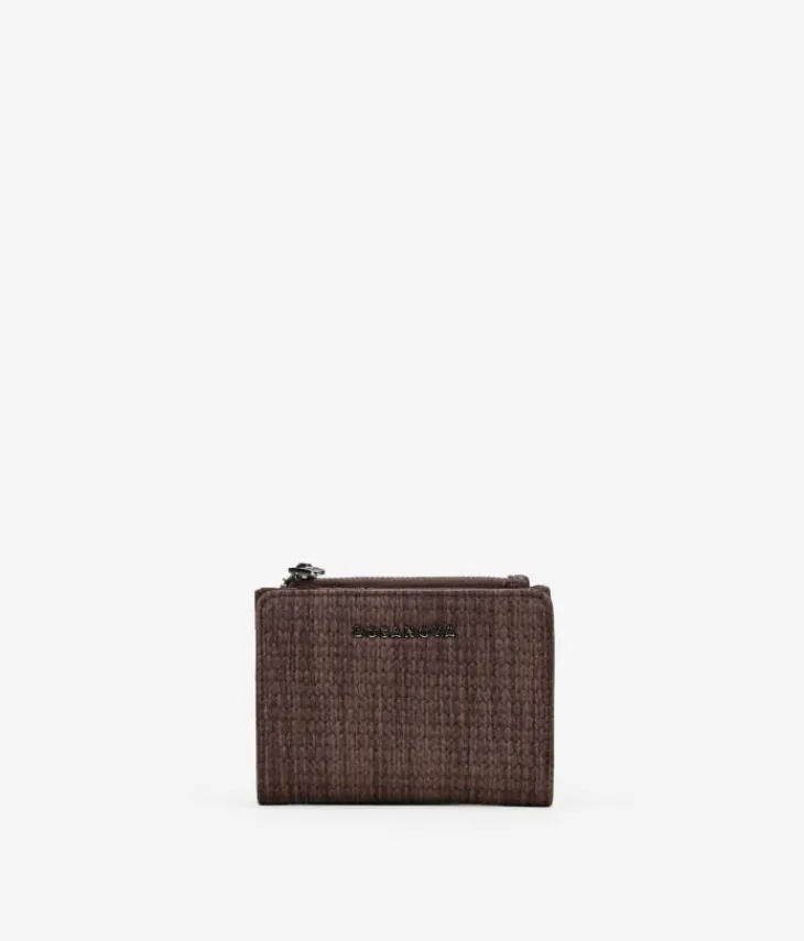 Femme Bosanova Porte-monnaie | Portefeuille en cuir vegan marron