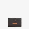 Femme Bosanova Portefeuilles | PORTEFEUILLE EN CUIR VEGAN 19514.4 RITA MARRON