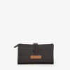 Femme Bosanova Portefeuilles | PORTEFEUILLE EN CUIR VEGAN 19515.4 RITA MARRON