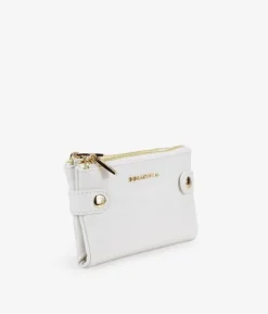 Femme Bosanova Portefeuilles | Portefeuille en cuir vegan blanc